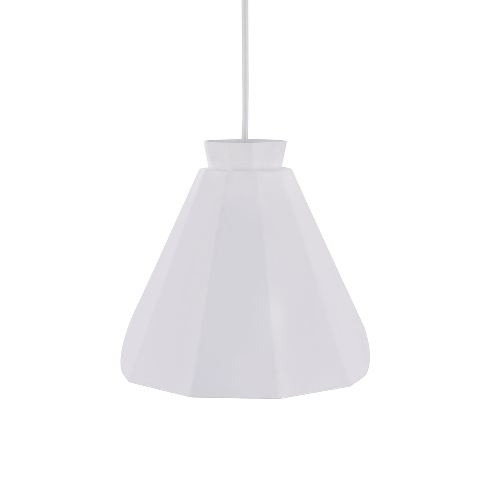 Sei Furniture Millie White Midcentury Modern Pendant Lamp Lt1978