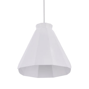 Sei Furniture Millie White Midcentury Modern Pendant Lamp Lt1978