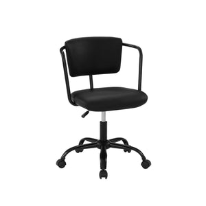 Walker Edison Loft Modern/Urban Modern Office Chair with Arms LTHOOCBL