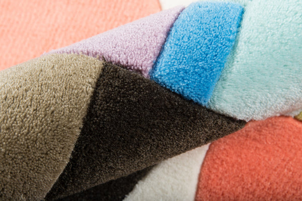 Momeni Novogratz Lulu LUL-3 Hand Tufted Contemporary Typographic Indoor Area Rug Multi 7'6" x 9'6" LULU0LUL-3MTI7696