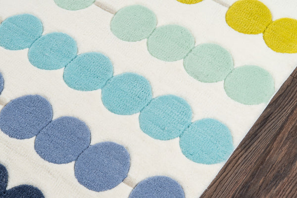 Momeni Novogratz Lulu LUL-4 Hand Tufted Contemporary Geometric Indoor Area Rug Multi 7'6" x 9'6" LULU0LUL-4MTI7696