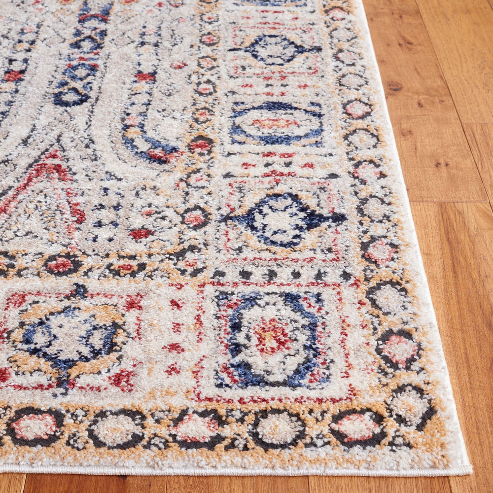 Safavieh Luna 101  Power Loomed Rug Beige / Blue Rust LUN101B-9