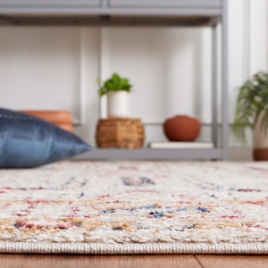 Safavieh Luna 101  Power Loomed Rug Beige / Blue Rust LUN101B-9