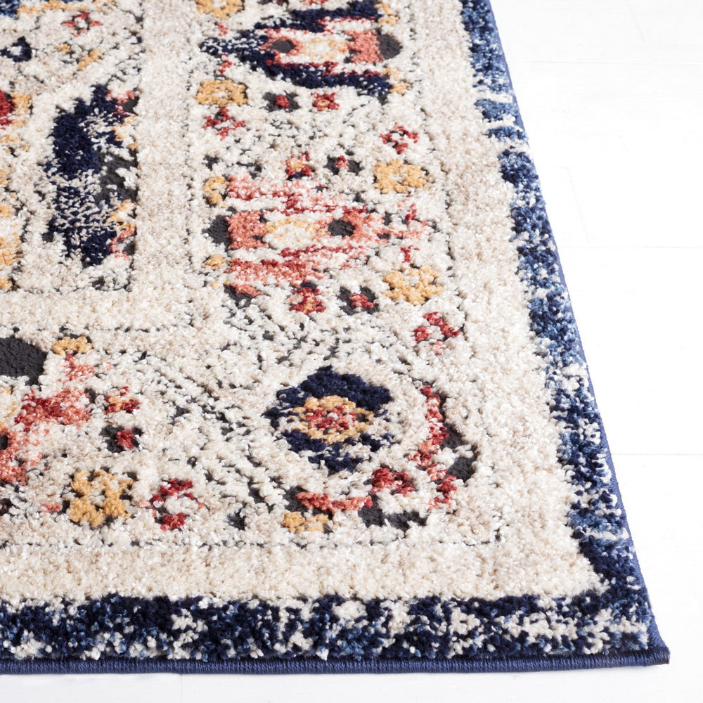 Safavieh Luna 103  Power Loomed Rug Navy / Beige LUN103N-9