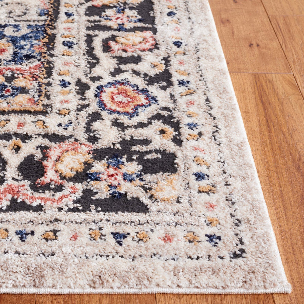 Safavieh Luna 104  Power Loomed Rug Beige / Black Rust LUN104B-9