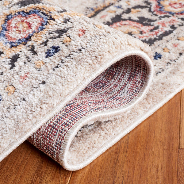 Safavieh Luna 104  Power Loomed Rug Beige / Black Rust LUN104B-9