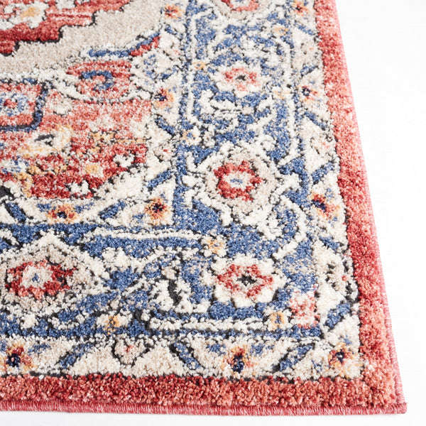 Safavieh Luna 105  Power Loomed Rug Beige / Blue Rust LUN105B-9