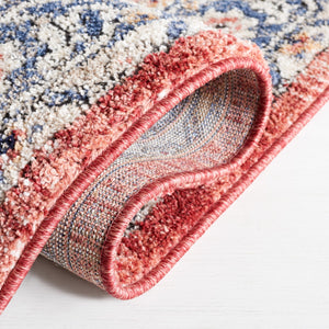 Safavieh Luna 105  Power Loomed Rug Beige / Blue Rust LUN105B-9