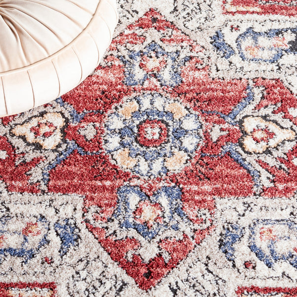 Safavieh Luna 105  Power Loomed Rug Beige / Blue Rust LUN105B-9