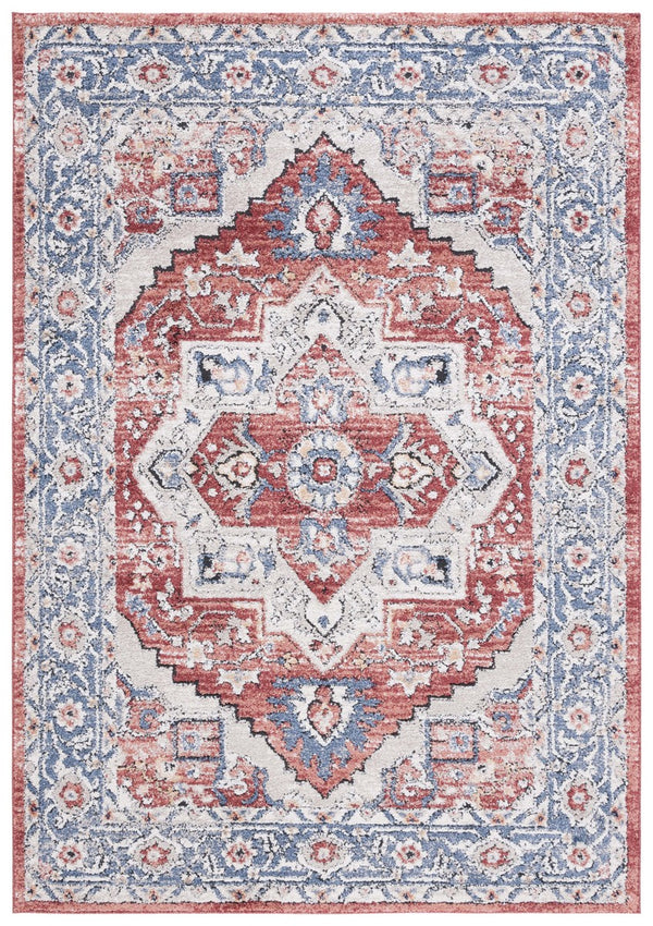 Safavieh Luna 105  Power Loomed Rug Beige / Blue Rust LUN105B-9