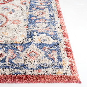 Safavieh Luna 106  Power Loomed Rug Beige / Blue Rust LUN106B-9