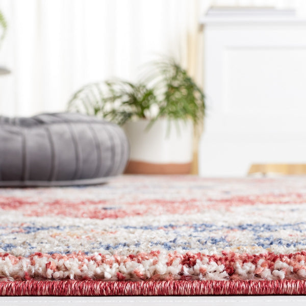 Safavieh Luna 106  Power Loomed Rug Beige / Blue Rust LUN106B-9