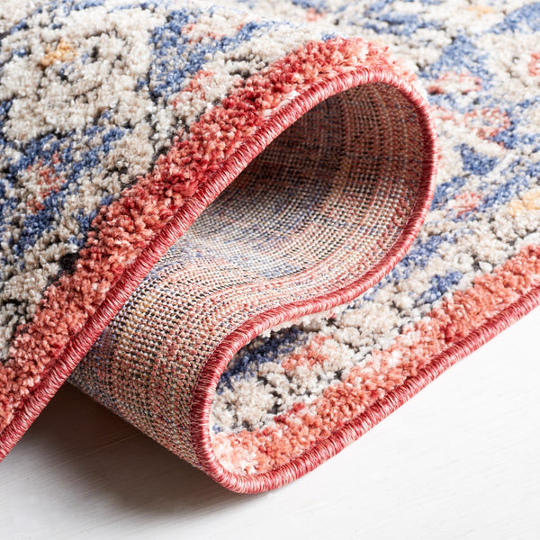 Safavieh Luna 106  Power Loomed Rug Beige / Blue Rust LUN106B-9