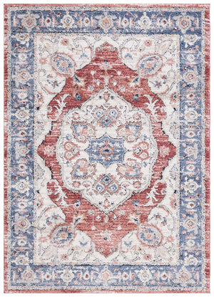 Safavieh Luna 106  Power Loomed Rug Beige / Blue Rust LUN106B-9