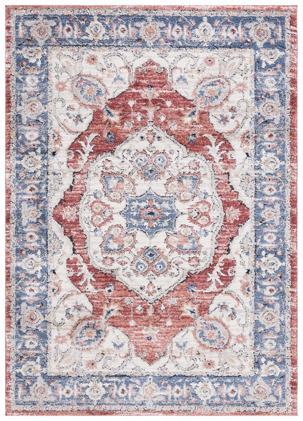 Safavieh Luna 106  Power Loomed Rug Beige / Blue Rust LUN106B-9