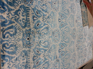 Luxor 129 Hand Knotted Banana Silk 0 Rug Light Blue Banana Silk LUX129A-6