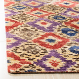 Lux161 Hand Knotted Banana Silk 0 Rug Purple / Rust Banana Silk LUX161A-6