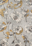 Luxe LX-09 Machine Made Casual Floral Indoor Area Rug