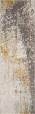 Momeni Luxe LX-12 Machine Made Casual Vintage, Distressed Design Indoor Area Rug Gold 9'3" x 12'6" LUXE0LX-12GLD93C6