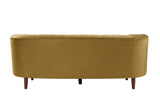 Millephri Transitional Sofa Olive Yellow(#HCJ-21, Cost: $2.2 USD/per meter) LV00163-ACME