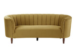 Millephri Transitional Sofa Olive Yellow(#HCJ-21, Cost: $2.2 USD/per meter) LV00163-ACME