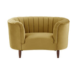 Millephri Transitional Chair Olive Yellow(#HCJ-21, Cost: $2.2 USD/per meter) LV00165-ACME