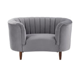Millephri Transitional Chair Gray(#HCJ-38, Cost: $2.2 USD/per meter) LV00168-ACME