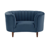 Millephri Transitional Chair Blue(#HCJ-48, Cost: $2.2 USD/per meter) LV00171-ACME