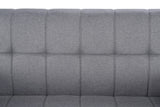 Vaiknock Contemporary Adjustable Sofa Gray Linen(#M-XM-3) LV00177-ACME