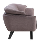 Dalya Contemporary Sofa Gray Linen(#GRANDE 65, $ 29 RMB/m) LV00209-ACME