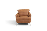 Safi Contemporary Chair Cappuchino Leather(#S09S.9028_LEATHER AND SPLIT) LV00218-ACME