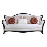 Nurmive Transitional Sofa with 7Pillows Beige Fabric(#NJ5006-209) LV00251-ACME