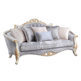 Galelvith Transitional Sofa with 6 Pillows