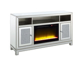 Noralie Glam TV Stand with Fireplace