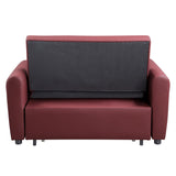 Caia Transitional Adjustable Sofa with Sleeper  LV00343-ACME