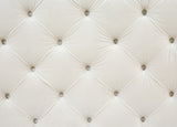 Qokmis Contemporary Sectional Sofa with 6 Pillows Beige Velvet(#MJ11-56, $13 RMB/m), Pillow: #MJ11-68(Gray)/#MJ11-56(Beige)/#ZM-1(White Fur) LV00391-ACME