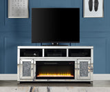 Noralie Glam TV Stand with Fireplace  LV00519-ACME