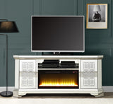 Noralie Glam TV Stand with Fireplace  LV00520-ACME