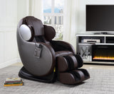 Pacari Massage Chair Chocolate PU LV00569-ACME