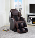 Pacari Massage Chair Chocolate PU LV00569-ACME