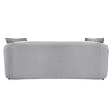 Mahler Transitional Sofa with 4 Pillows Beige(#N1274) LV00578-ACME