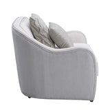 Mahler Transitional Chair with 2 Pillows Beige(#N1274) LV00580-ACME