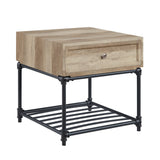 Brantley Industrial End Table