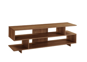 Abhay Transitional TV Stand Walnut(#M21) LV00793-ACME