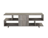 Abhay Transitional TV Stand Gray Oak(#M22) LV00794-ACME