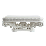 Vanaheim Transitional Coffee Table Antique White Finish LV00800-ACME