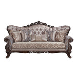 Benbek Transitional Sofa with 5 Pillows Cost $5.6 USD/m LV00809-ACME