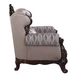 Benbek Transitional Loveseat with 3 Pillows Cost $5.6 USD/m LV00810-ACME