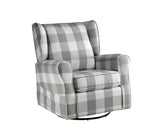 Patli Transitional Swivel Chair with Glider