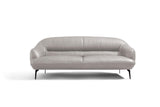 Leonia Contemporary Sofa Taupe Leather(#S09.9020) LV00940-ACME